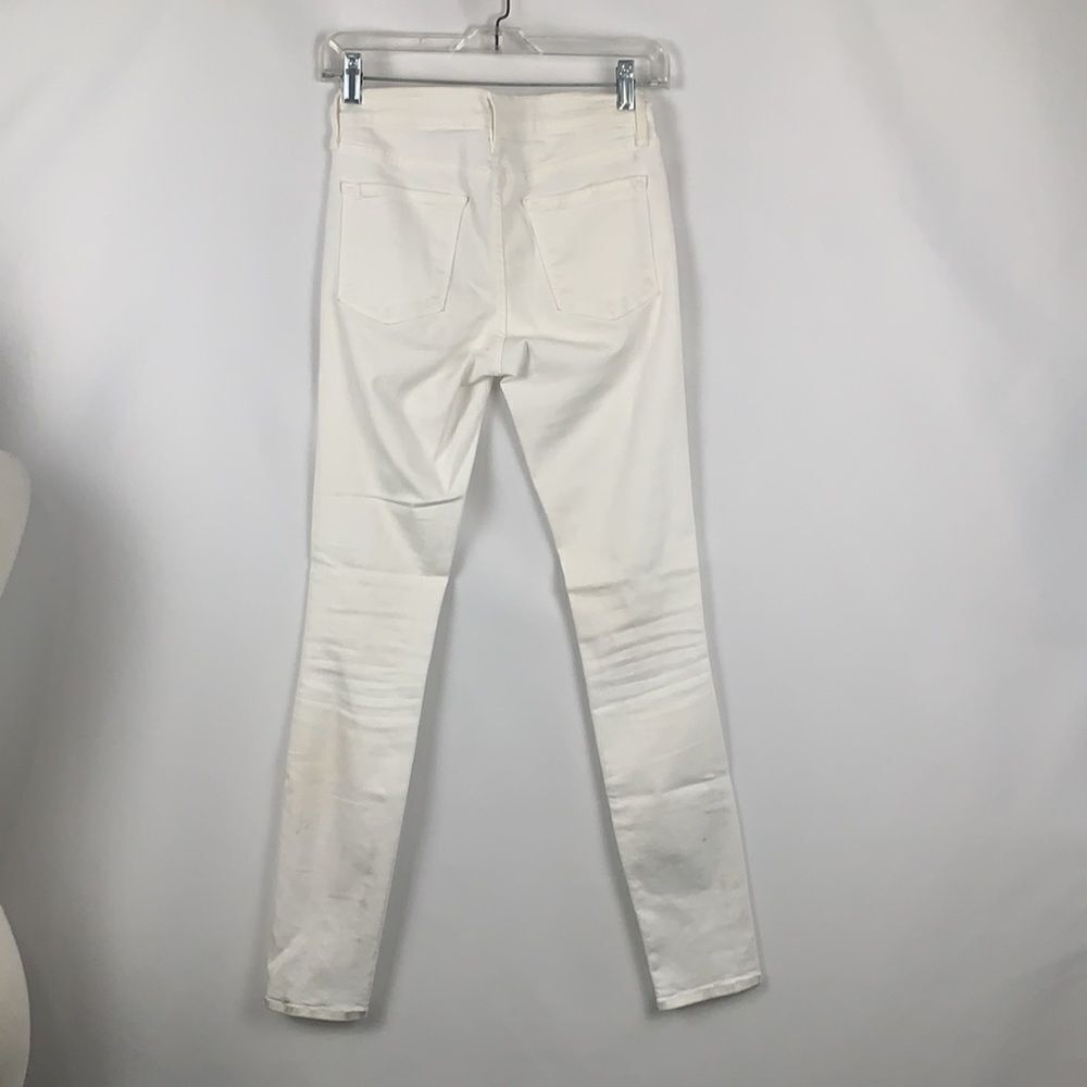 Frame Denim White Distressed Jeans - Picture 4 of 6